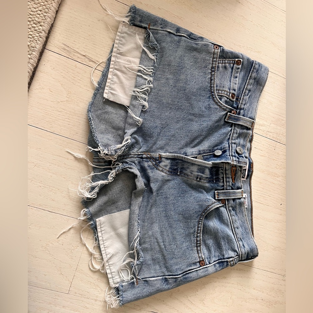 RE/DONE mini shorts